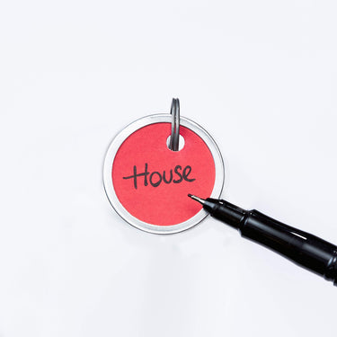 Avery Metal Rim Key Tags, 1.25